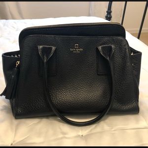 Black leather Kate Spade purse!